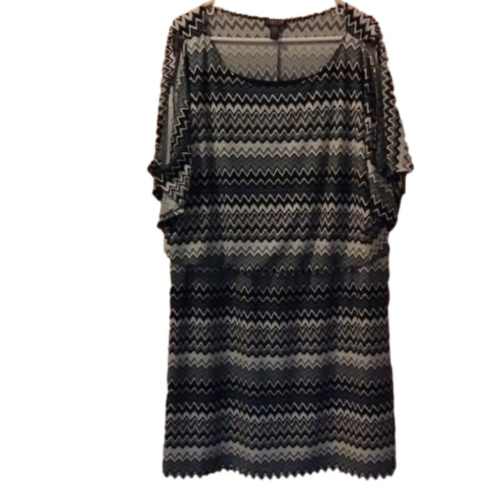 Forever Woman Zig Zag Dress Sz.2XP